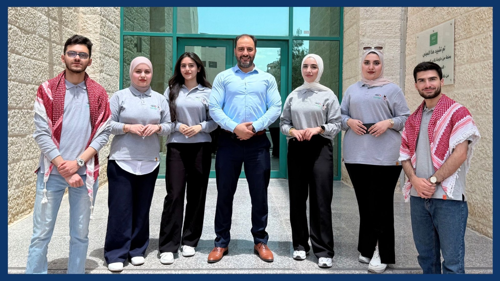 فرع معهد الخرسانة الأمريكي بجامعة اليرموك يحقق المركز الثاني عالميا بمسابقة Eco Concrete 2025