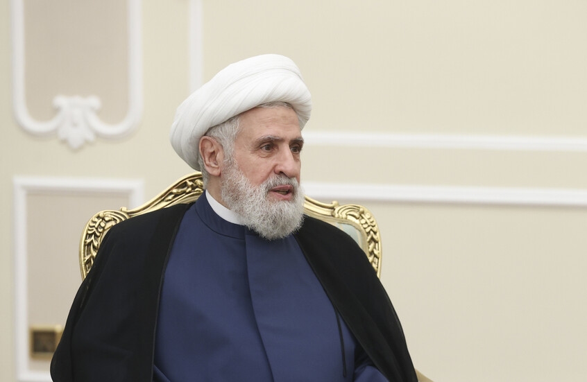 نعيم قاسم: لبنان أمام تهديد وجودي من العدو الإسرائيلي والإرهابيين في سوريا #عاجل