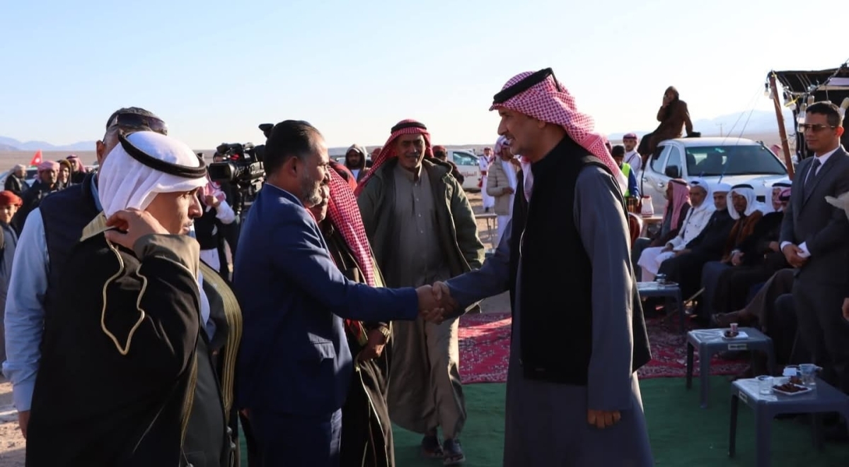 أمين عام وادي الأردن يرعى مهرجان راعي الهدلا للهجن والتراث
