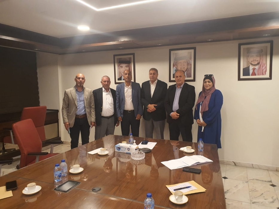 أبو هديب يبحث مع رئيس وأعضاء واتحاد الجمعيات الخيرية في الكرك سبل تعزيز التعاون
