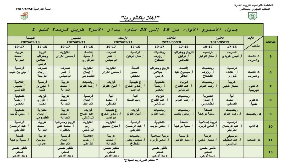 صفاقس اليوم الإثنين انطلاق تظاهرة 'اهلا باكالوريا '