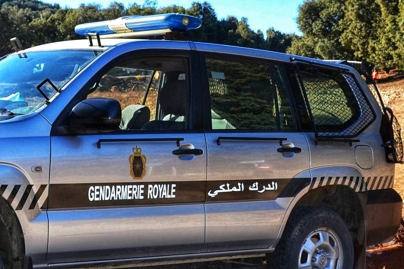 درك طماريس يوقف مروج كوكايين رفقة فتاة