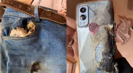 انفجار هاتف في جيب سيدة داخل سوق ممتاز بالبرازيل