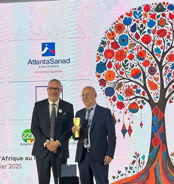 'أطلنطاسَند' للتأمين تفوز بجائزة الابتكار في تأمين السيارات المستعملة ضمن جوائز التأمين بالمغرب وأفريقيا 2025