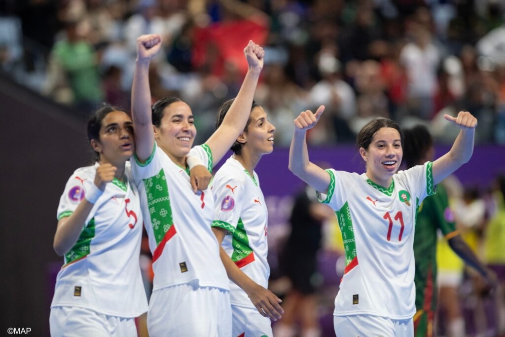 كرة القدم للفوتصال للسيدات.. لبؤات الأطلس يتأهلن إلى نهائي كأس أفريقيا