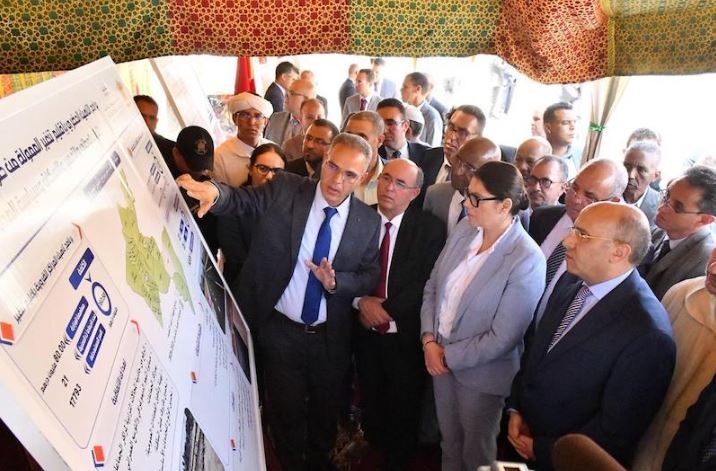 الوزيرة المنصوري تطلق عدة مشاريع تنموية بجهة درعة تافيلالت + صور