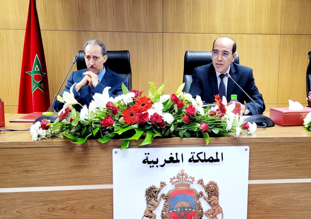 تسليم السلط بين الحسن الداكي وهشام بلاوي