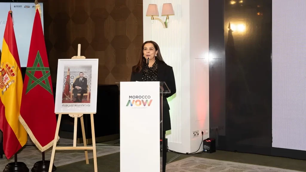 كريمة بنيعيش: 'نرغب في العمل مع المستثمرين الإسبان وتطوير قطاعات مهمة في إفريقيا'