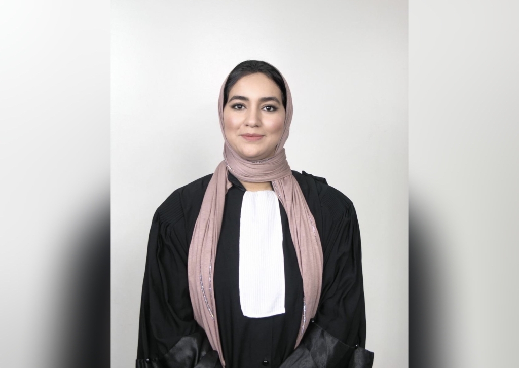 يقين بركة تظفر بعضوية مكتب اتحاد المحامين الشباب بمراكش