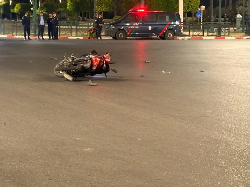 سيارة تنهي حياة شاب وتلوذ بالفرار في مراكش