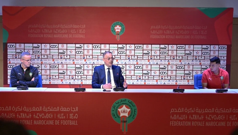 لقجع يستقبل بعثة المنتخب المغربي المشاركة في 'كان مصر'