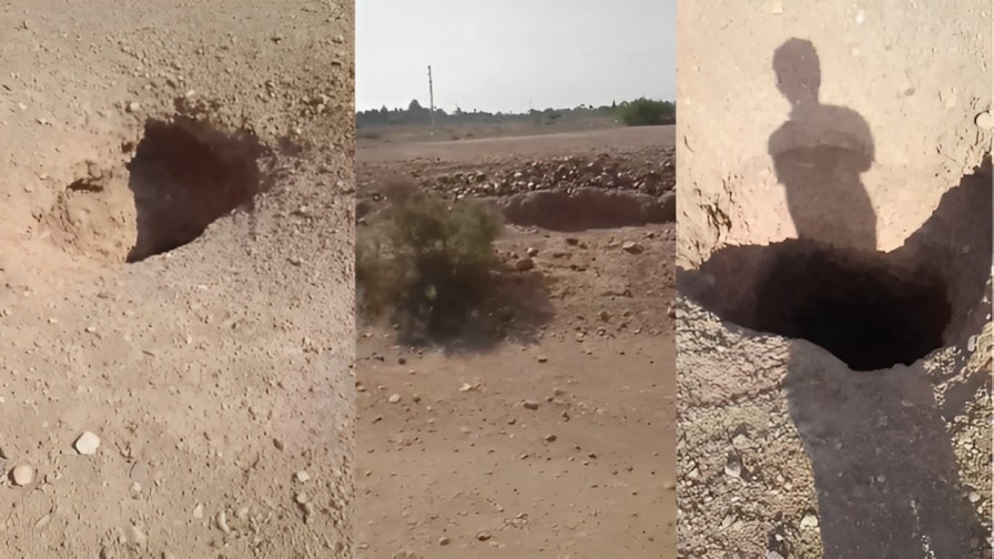 حفر عميقة تهدد حياة المواطنين بتسلطانت