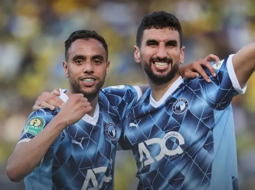 الكرتي والشيبي يتوجان رفقة بيراميدز المصري بعصبة الابطال الافريقية