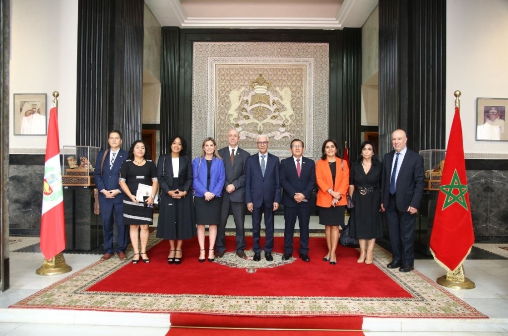 وفد برلماني رفيع في زيارة للمغرب..البيرو تجدد التأكيد على دعم مغربية الصحراء