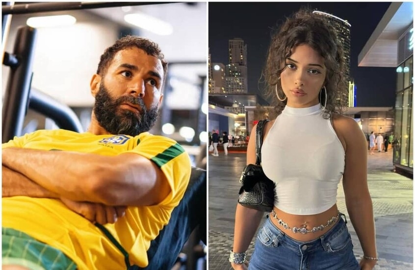 عارضة أزياء تضع 3 نجوم كرة قدم في ورطة أبرزهم كريم بنزيما