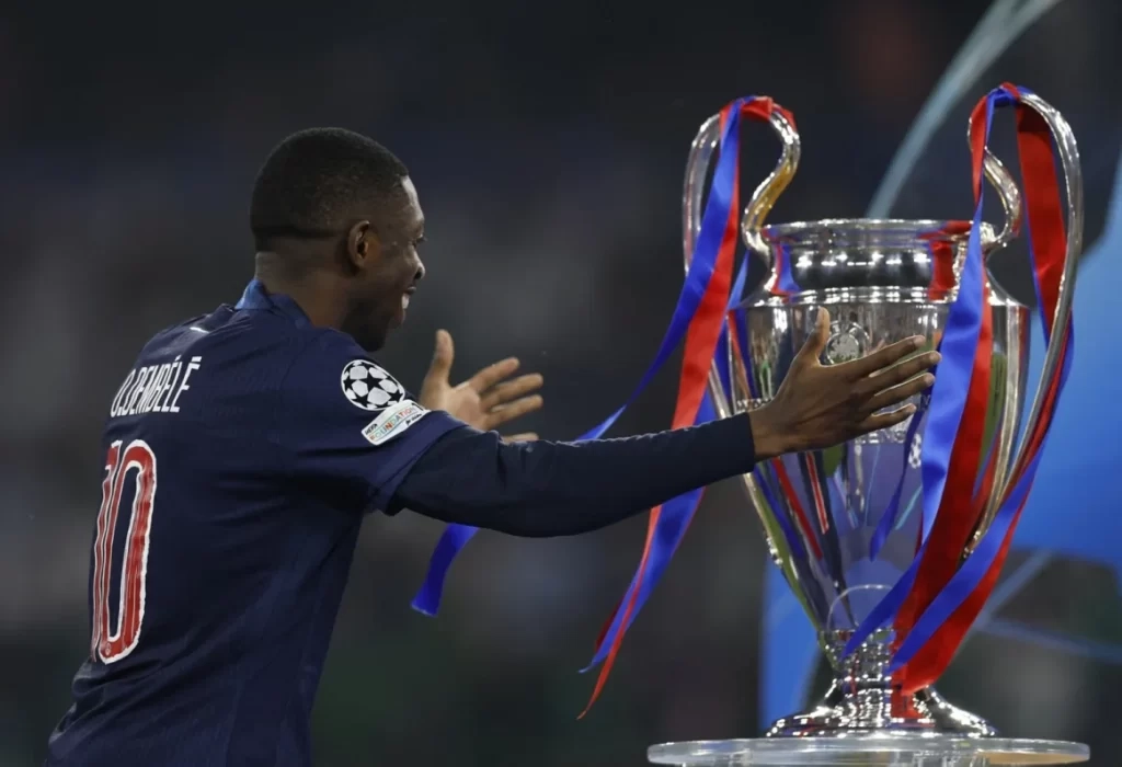 اختيار عثمان ديمبيليه أفضل لاعب في دوري أبطال أوروبا