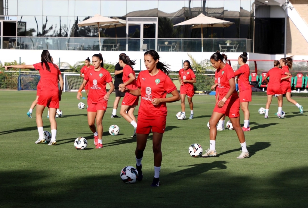 المغرب يواصل الاستعداد لمواجهة غانا في نصف نهائي كأس إفريقيا للسيدات