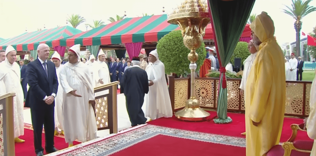 إنفانتينو بعد لقائه بالملك محمد السادس: سعيد بحضور احتفالات عيد العرش