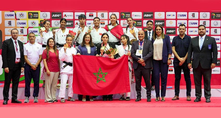 الجيدو.. المنتخب المغربي للشبان يتوج بطلاً لإفريقيا