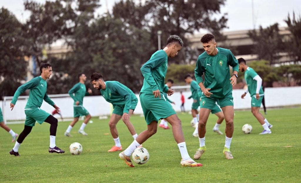 حصة تدريبية جديدة للمنتخب الوطني المحلي استعدادا للشان + فيديو