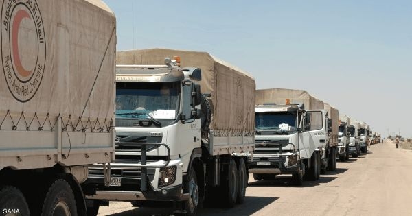 سوريا.. قافلة مساعدات جديدة تدخل السويداء