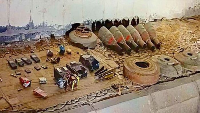 ضبط عبوات ناسفة جاهزة للتفجير في خور مكسر بعدن