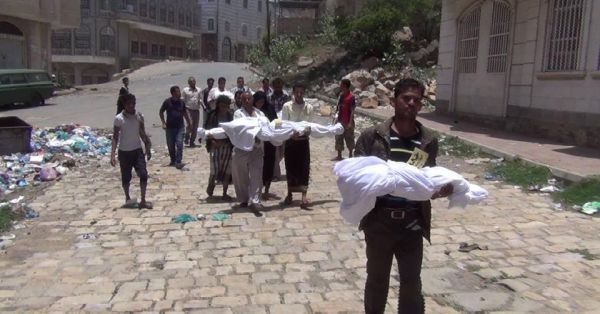 حقوق الإنسان تدين مجزرة أطفال تعز وتحمّل مليشيا الحوثي المسؤولية الكاملة
