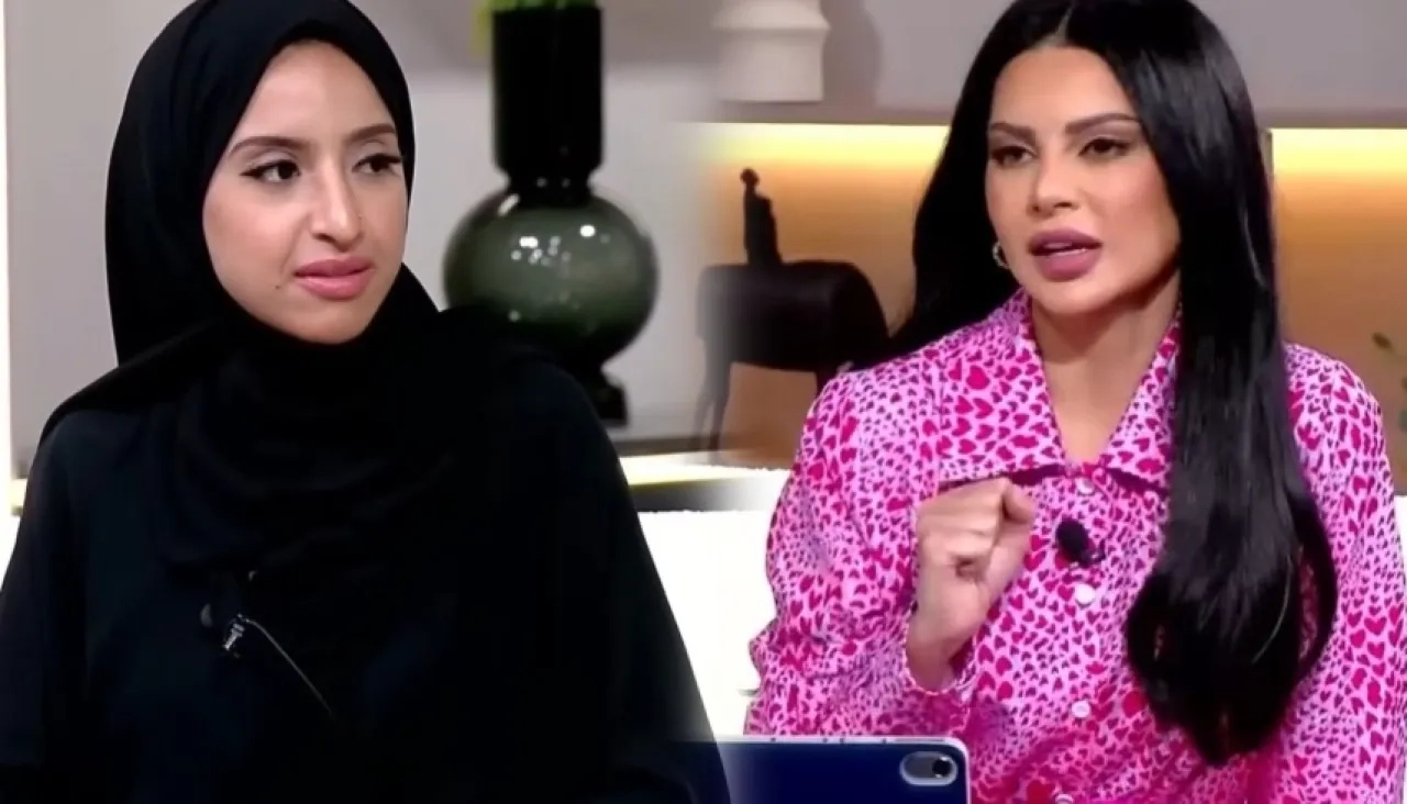 رنا مطر تتعثر في تحدي شاورما على الهواء