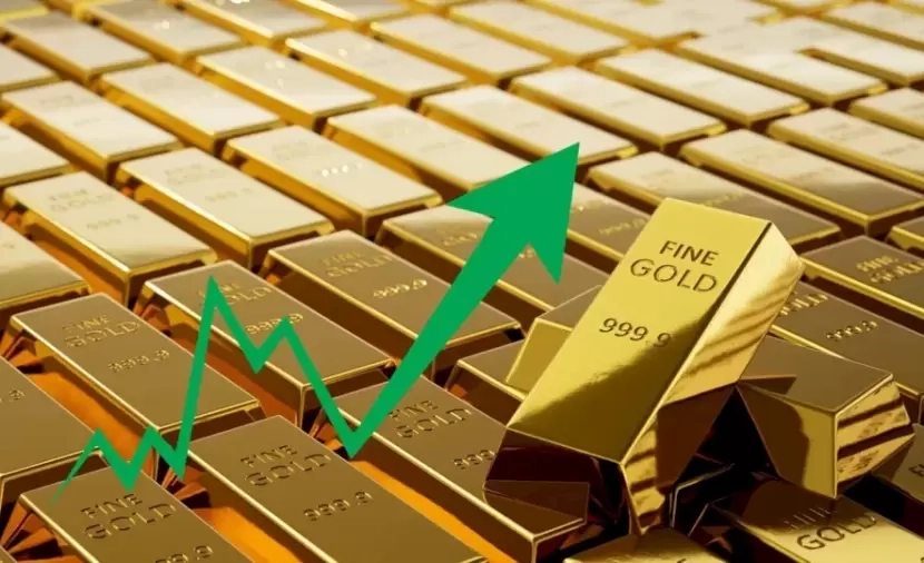 ارتفاع أسعار الذهب عالميًا عقب تهديدات ترامب بمضاعفة الرسوم الجمركية