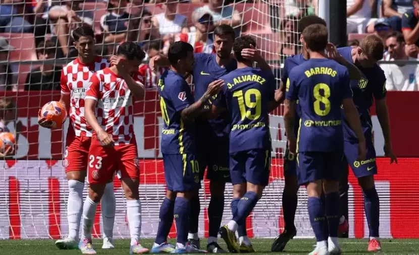 أتلتيكو مدريد يهين جيرونا في عقر داره