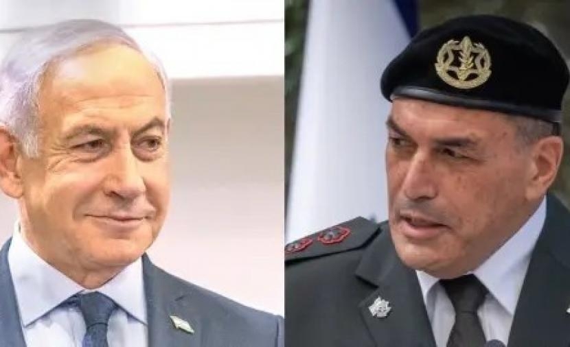 تقرير اسرائيلي: نتنياهو فقد ثقته برئيس الأركان إيال زامير
