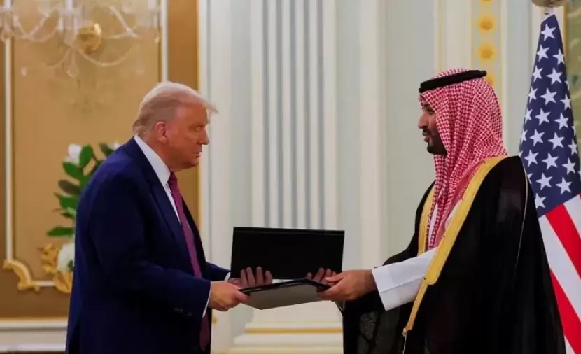 بقيمة 600 مليار دولار- ابن سلمان وترامب يوقعان بالرياض "وثيقة الشراكة الإستراتيجية"