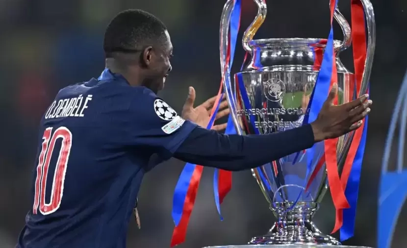 ديمبلي يتوج بجائزة أفضل لاعب بدوري الأبطال.. ودوي يتفوق على يامال
