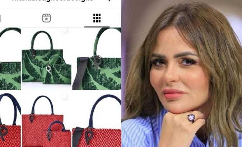 فنانة سويسرية تتهم مها الصغير باستخدام تصميمها دون إذن تجاري