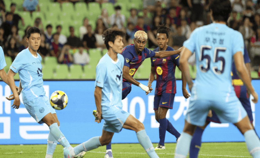 برشلونة يكتسح دايغو الكوري بخماسية (فيديو)