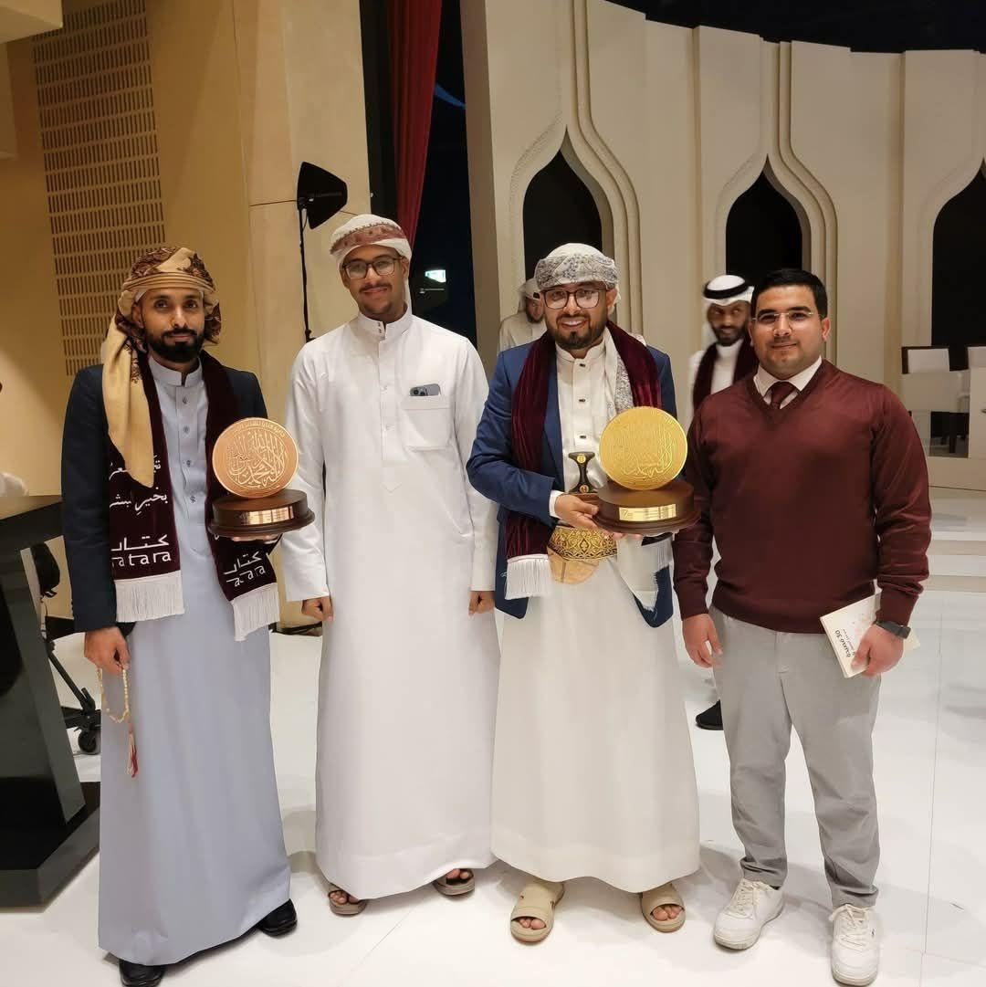 "عروجاً إلى سدرة البردة" تحصد المليون.. يمنيان يتوَّجان في "كتارا" لمدح الرسول