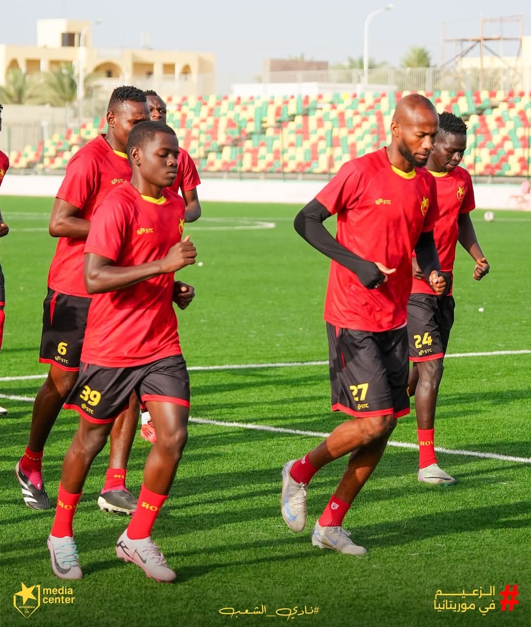 المريخ يكثف مناوراته الميدانية لحسم مهمة الجمارك الموريتانية
