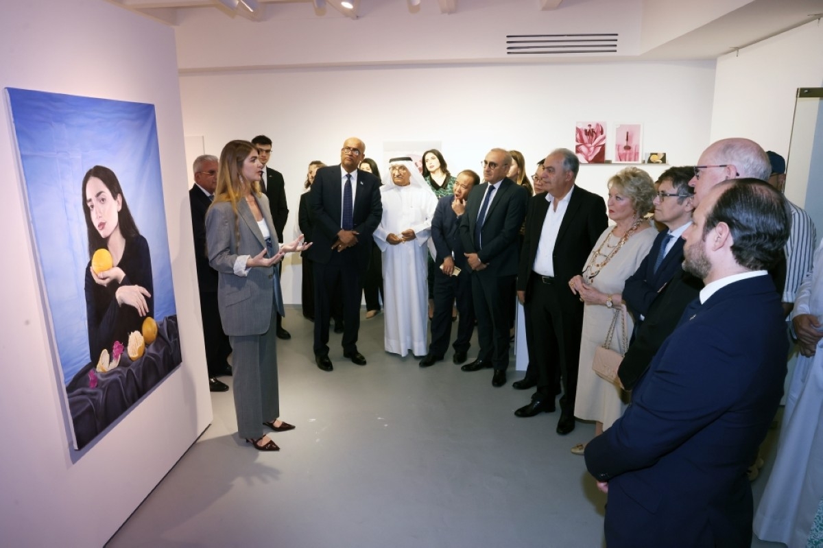 Artist captures Palestinian resilience in Kuwait exhibition