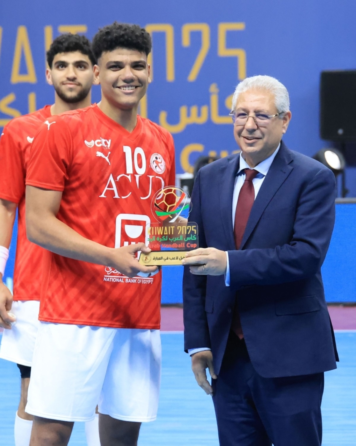 Diplomatic presence at Arab Handball Cup