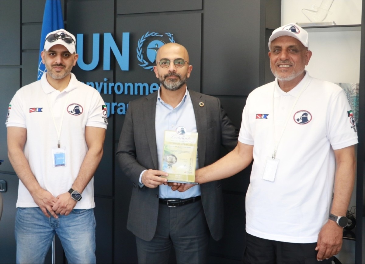 Kuwait Dive Team's achievements celebrated by UN
