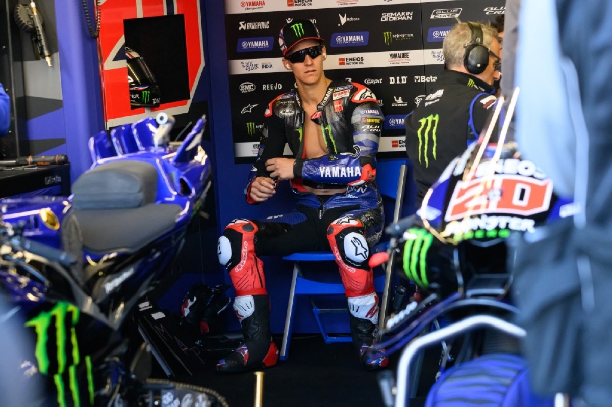Quartararo pips Marquez brothers to pole at MotoGP