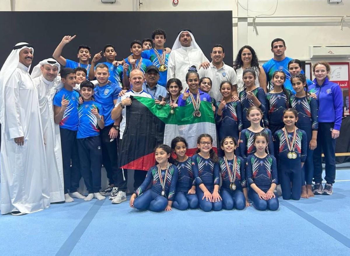 Kuwait bags 9 medals at Asian Gymnastics championship