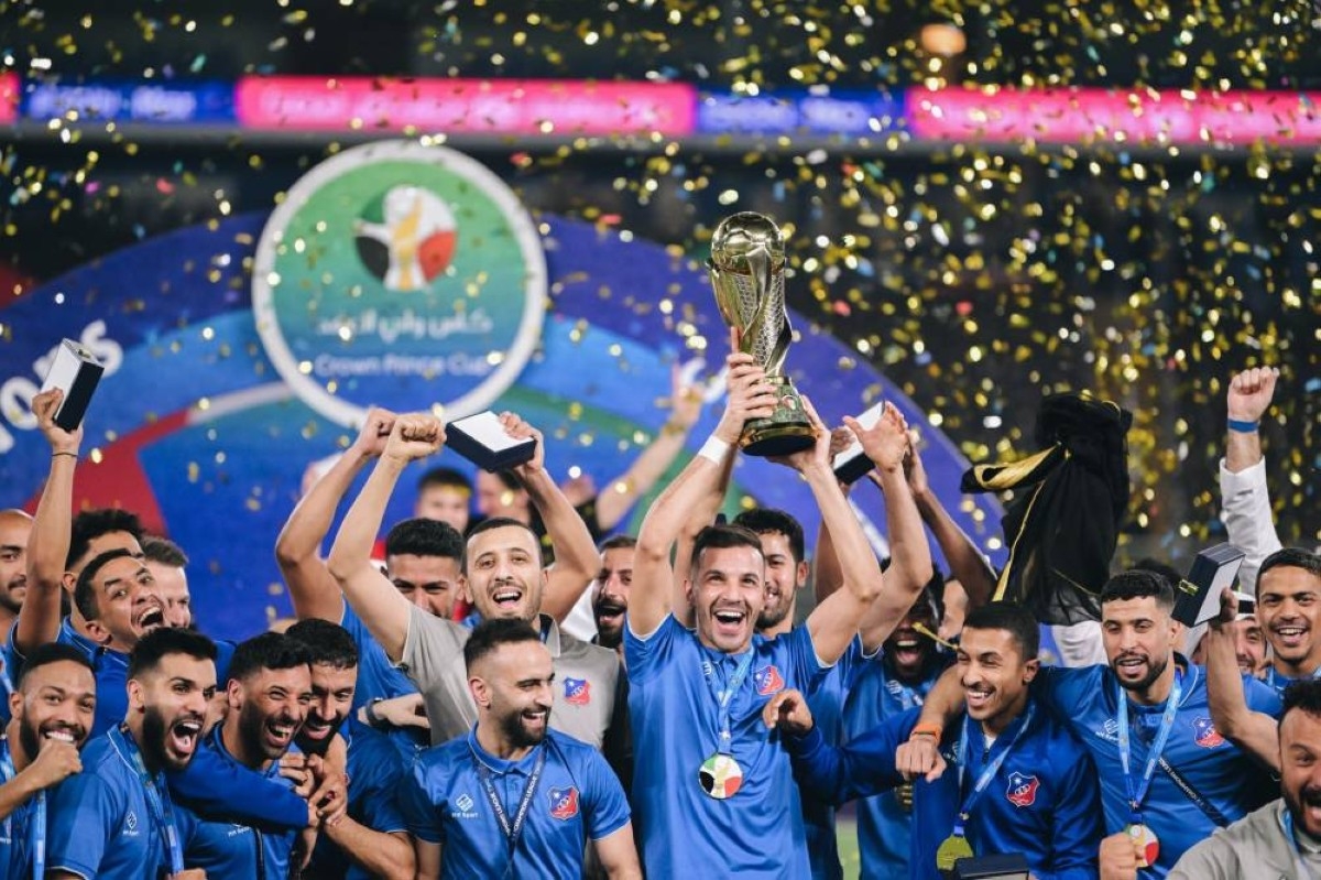 Kuwait edge Al-Arabi to lift 10th Crown Prince Cup title