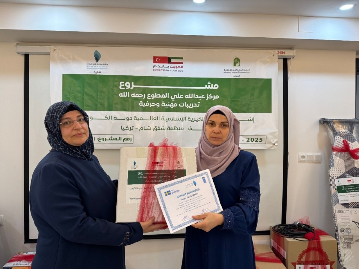 IICO empowers Syrian refugee women in Turkey