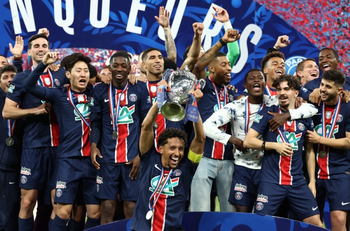 PSG beat Reims to win French Cup ahead of Champions League final