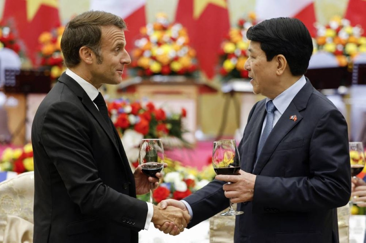 France's Macron calls for world order 'based on law' in Vietnam