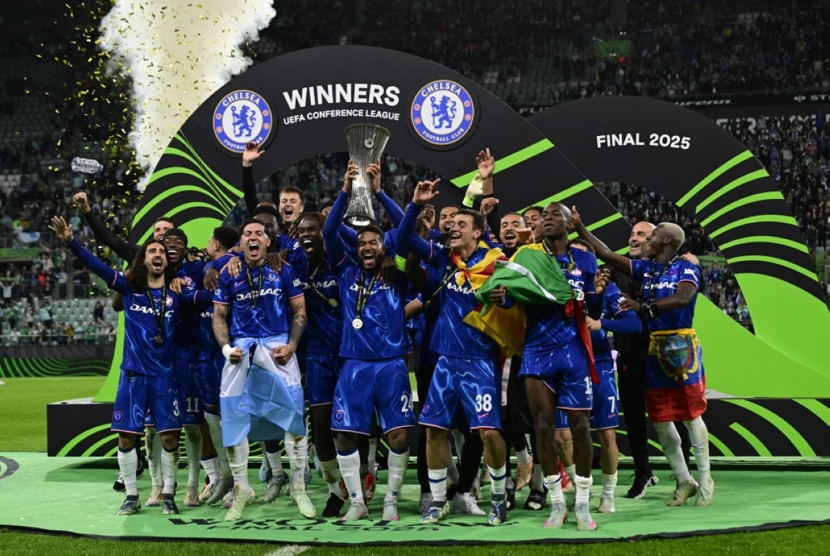 History-makers Chelsea roar back to beat Real Betis in UEFA Conference League final