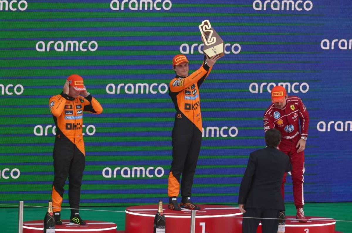 Piastri wins in Spain with McLaren one-two