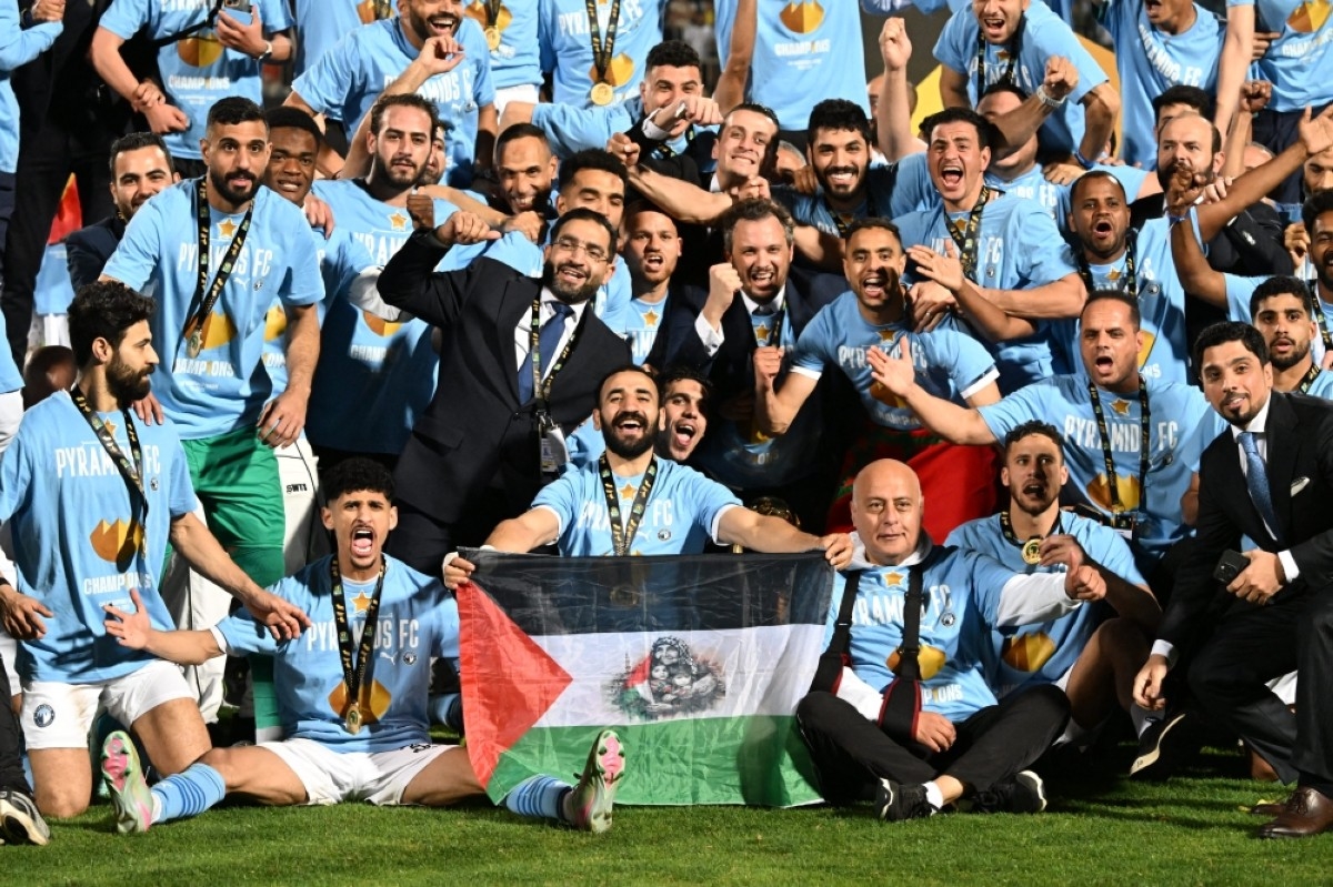 Pyramids survive tense finish to be crowned African champions