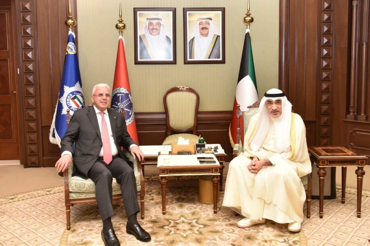 Sheikh Fahad Al-Yousef meets Palestinian, French, UK envoys